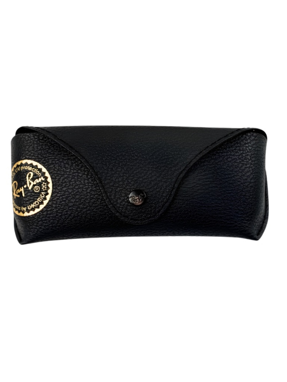 Ray-Ban Black Case with Gold Logo Case Only No Glasses Casual Preppy